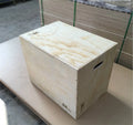 Wood Plyo Box  3 in 1 Jump Box Heavy Duty Gym Training Box