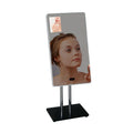 13.3 Inch Capacitive Touch Mirror Advertising Players LCD Magic Mirror Smart Display Kiosk Digital Signage With PIR Sensor