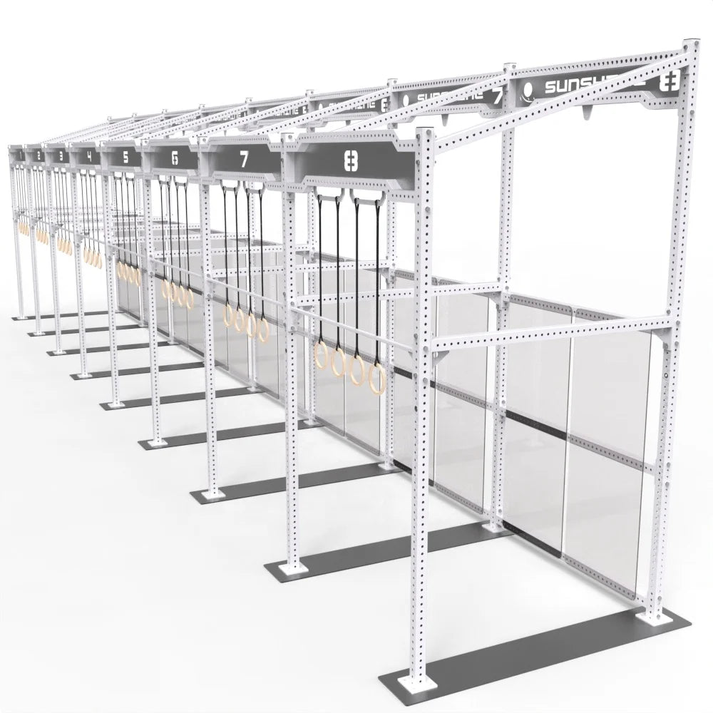 Outdoor Fitness Commercial Gym Rack Combination Squat Rack Free Standing Cross Fit Rig Competition Handstand Sunshine Brand