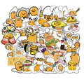 50PCS Japanese Lovely Lazy Egg Funny Gudetama Cartoon Stickers