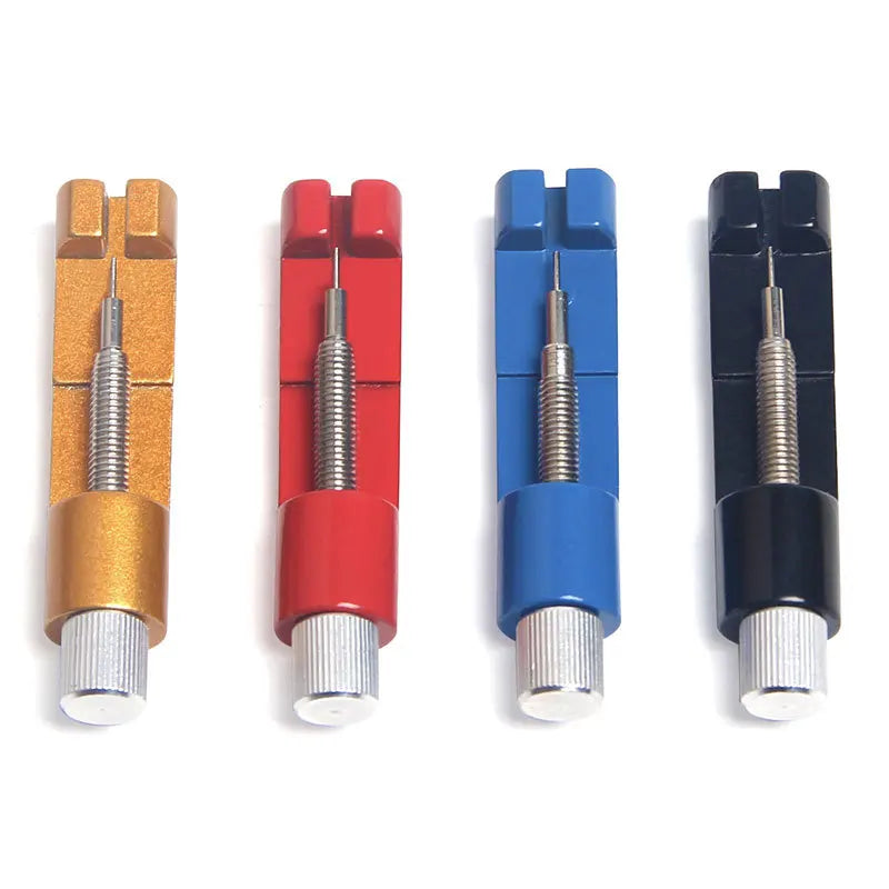 Metal Adjustable Watch Band Strap Bracelet Link Pin Remover with 3 Extra Pins for Watch Repair Watches Band Adjustment