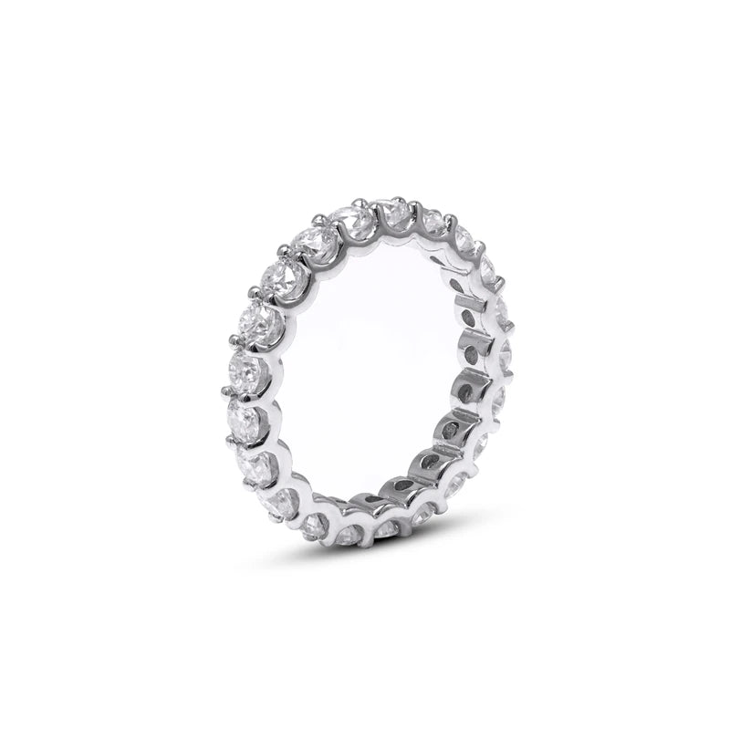 Cadermay Wholesale Price Silver 2mm 3mm D VVS Moissanite Diamond Engagement Ring Brilliant Cut GRA Certified Classic Women Gift