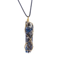 2026 Cheap Natural Blue Quartz Crystal Rough Stone Pendant Single Rough Stone Pendant