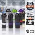 Custom Logo Bpa Free Spider Gym Protein for Anti-corrosion Coating Direct Drinking Leak-Proof Design for Supplements