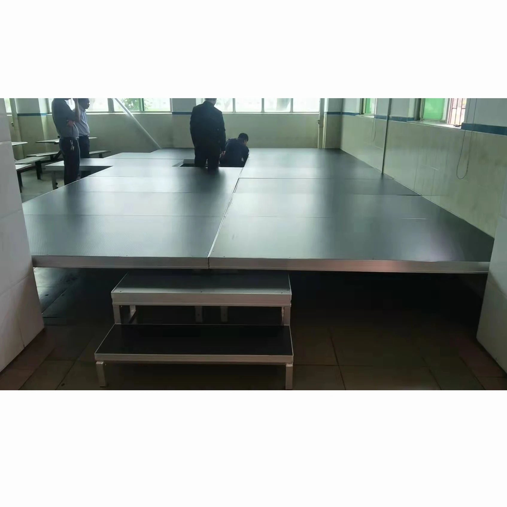 Sgaier Aluminum Stage-CE & TUV Certified Portable Indoor/Outdoor Concert Event Stage