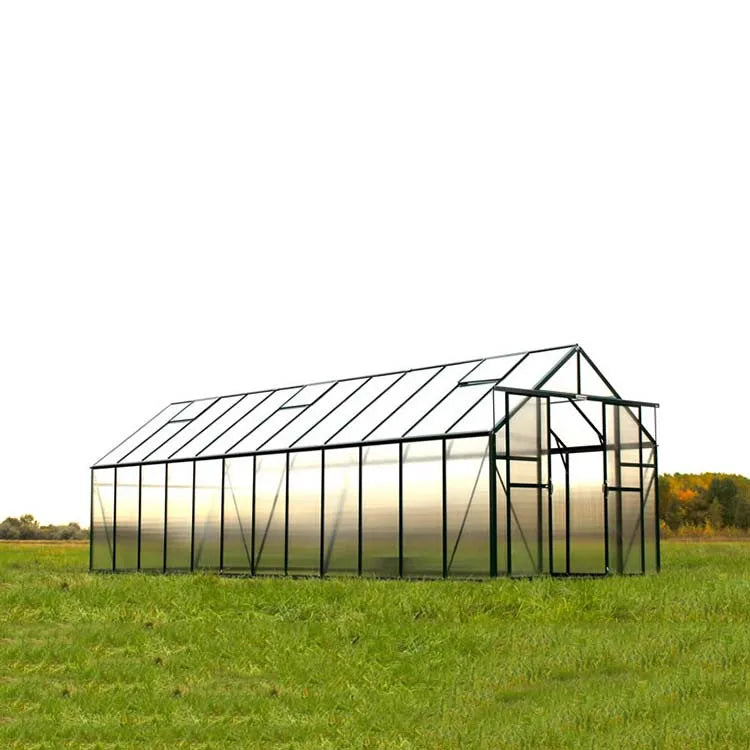 Metal Aluminium Houses Sell Used Small Mini Low Cost Frame Polycarbonate Commercial Garden Greenhouses Green House Greenhouse