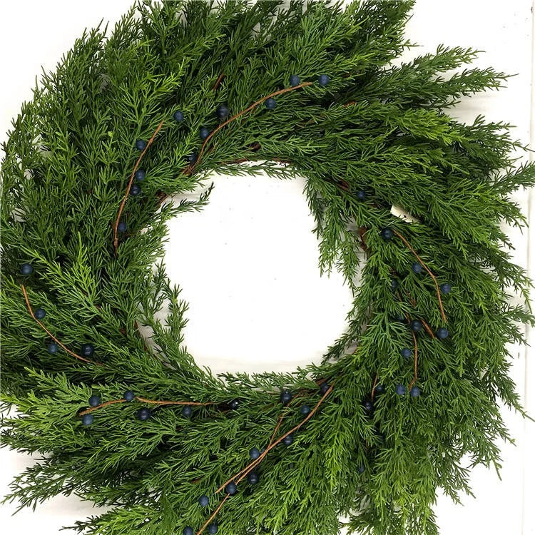 Hot Selling 30 Inch Nordic Style Spring Front Outdoor Decoration Hanging Large Artificial Wreath