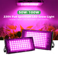 Full Spectrum High Power Outdoor Indoor Waterproof Hanging UV IR 220V 50W 50 Led Plant Grow Light