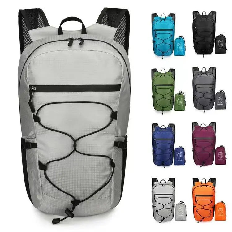 High Quality Lightweight 20-35L Waterproof Hiking Backpack Breathable Foldable and Portable Outdoor Bag for Mountaineering