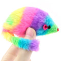 Rainbow Mouse Cat Toys Pet Interactive Toy Chew Exercise Cat Toy Mouse