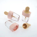 Custom 8ml Ice Cream Refillable Packaging Lip Gloss Bottle Containers Lip Gloss Private Label Lipgloss Tube With Brush Wands
