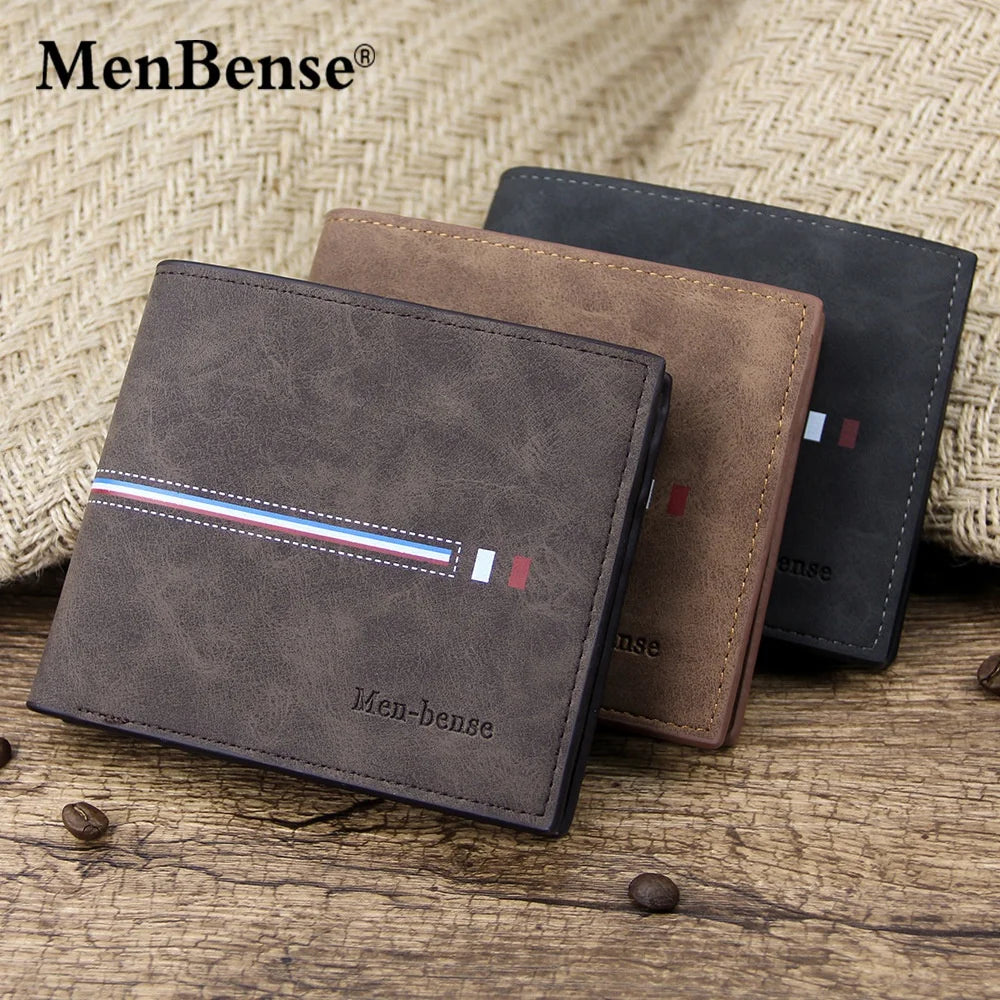 Hot Sale New Mens Brand Wallet Multi Card Holders for Men Slim Wallet Multi-Functional Fashion Casual Short Bifold Wallets Men