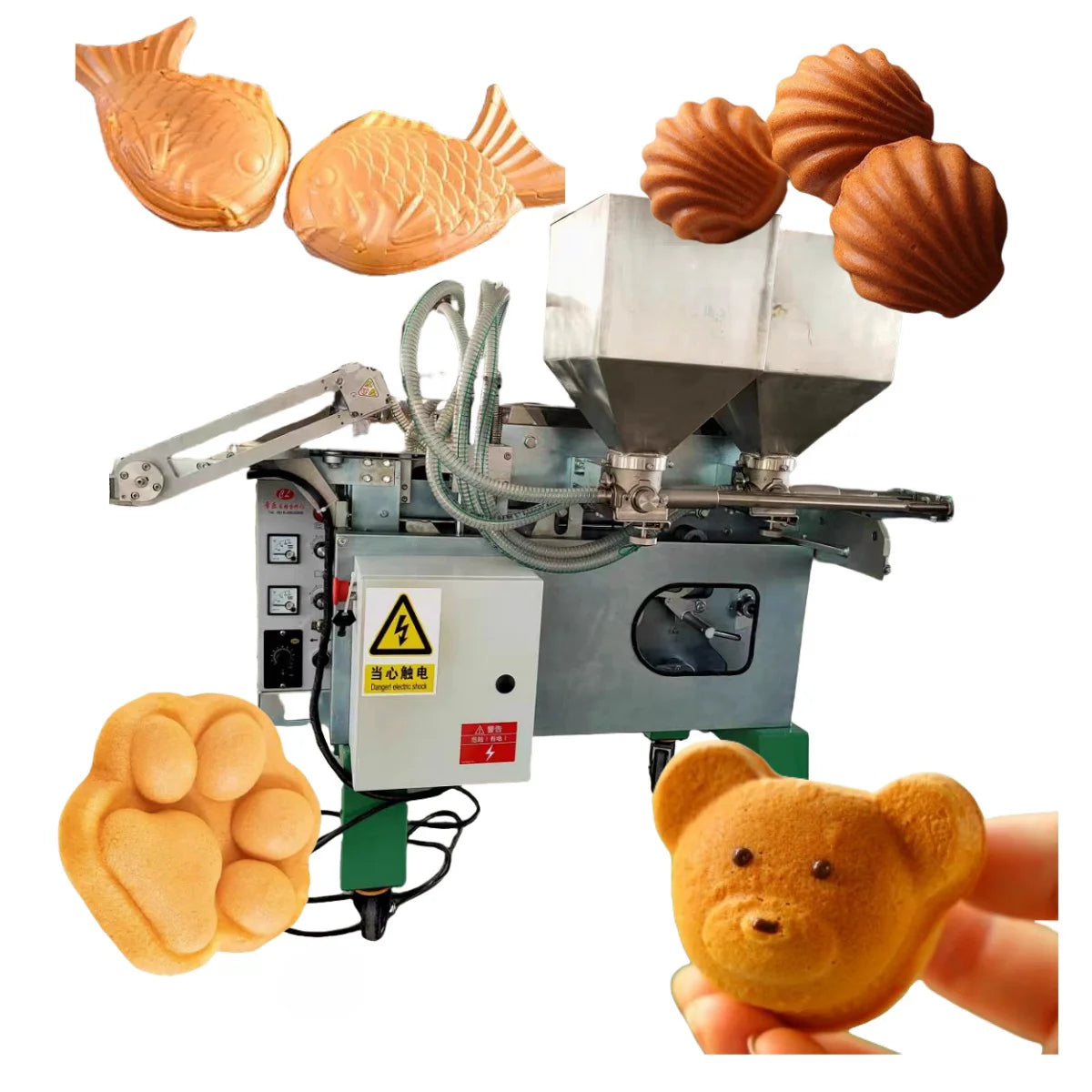 Multifunctional Taiyaki South Korean Mini Fish Walnut Shape Manju Cake Delimanjoo Machine Price