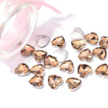 3D Peach/Heart Shaped Flatback Glass Crystal Rhinestones for DIY Nail Art Jewelry Clothing Shoes & Accessories