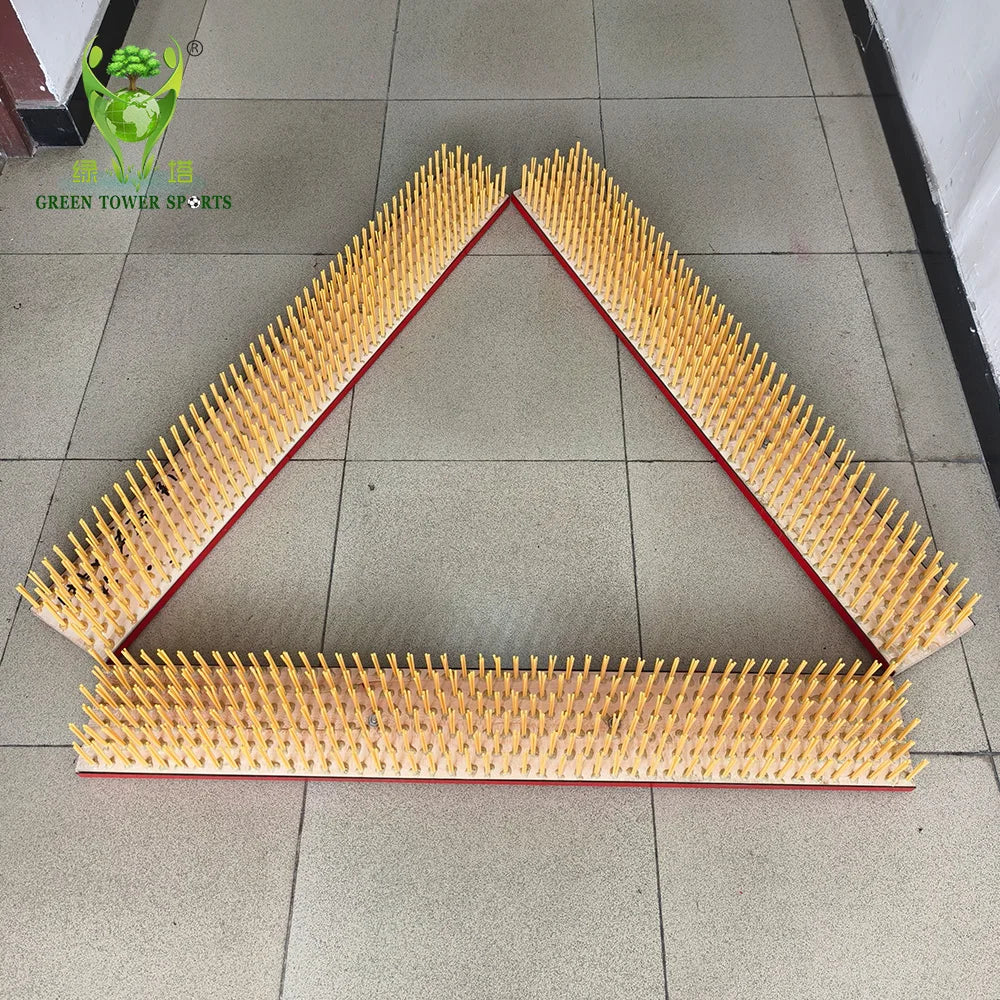 Professional Triangle Turf Brush Heavy-Duty Grooming & Infill Maintenance Tool for Soccer Pitch and Sports Field Synthetic Lawn