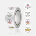 E-500PCS/Popular Free Design Happy Birthday Sticker Label Office Stationery Decorative Label Wholesale
