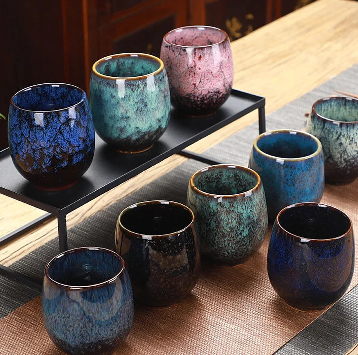 Creative Retro Ceramic Cup Personality Japanese Coffee Cup