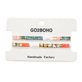 Go2BoHo Women's Luxury Summer Beach for Bracelet Set Handmade Multicolor Miyuki Tila Beaded Cuff Jewelry 2pcs/Lot Ins Fashion