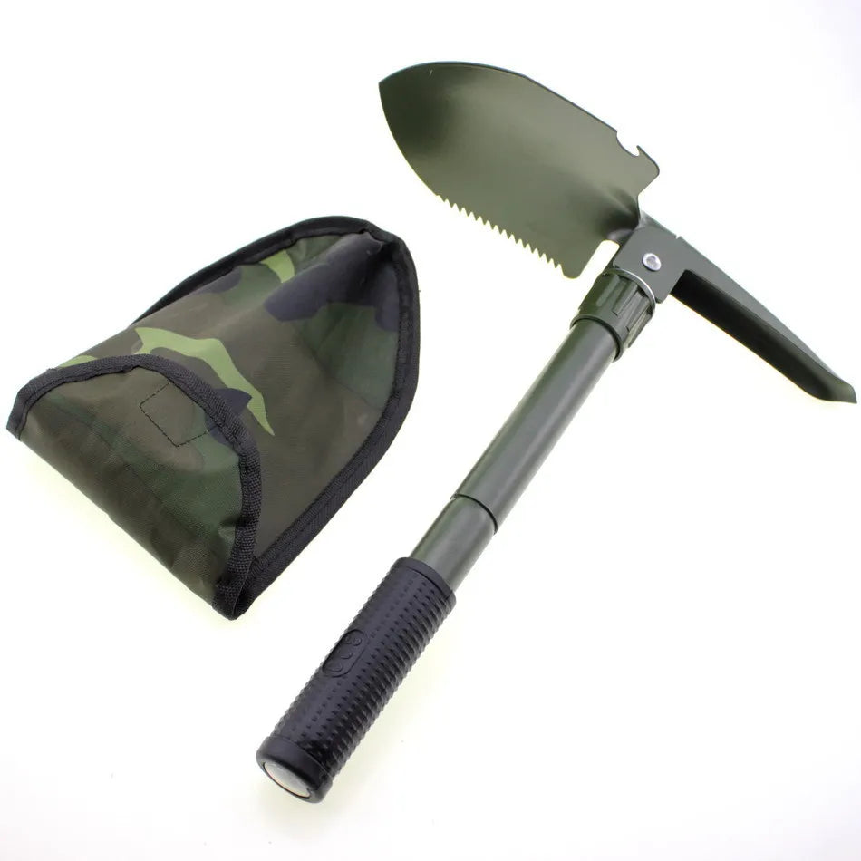 Worker's Shovel Multi-functional Outdoor Folding Spade  Camping Hiking Survival Equipment  Lightweight Carbon Steel