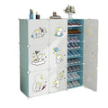 Shoe Rack Cabinet Organizer Modular Storage Box Shelf Closet Cube Portable Stand Shelve Smart-furn Plastic Modern for Home