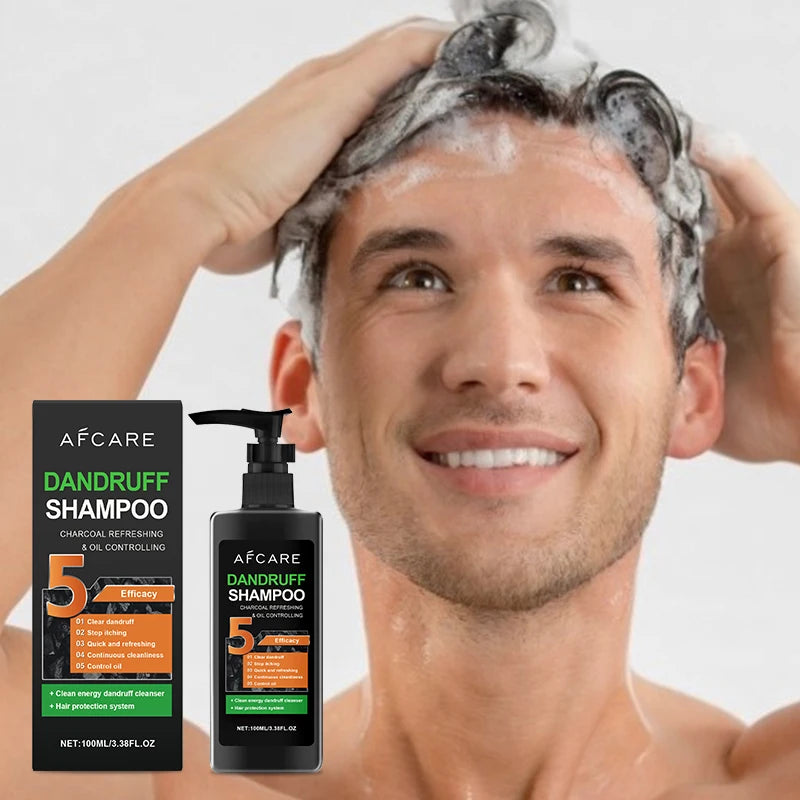 Organic Charcoal Purifying Men's Hair Gel Shampoo Private Label Sulfate Free Moisturizing Oil Control Anti-Frizz for Healthy