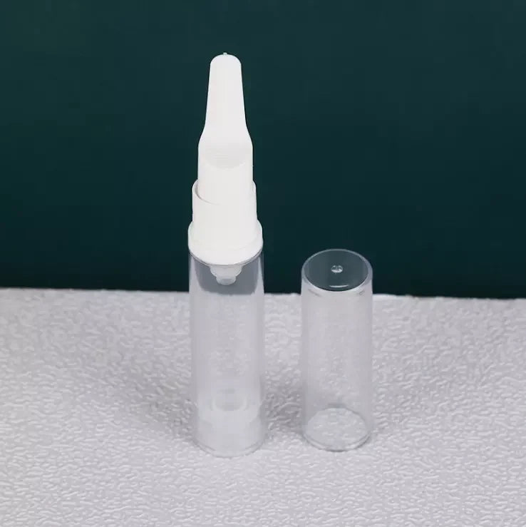 Cosmetic Eye Cream Packaging Containers 5ml 10ml 15ml Plastic Empty clear Color Lotion Airless Cream Bottle