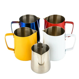 Hot Sale Custom Logo Stainless Steel Jug Froth Milk Frothing 350ml 600ml Pitcher