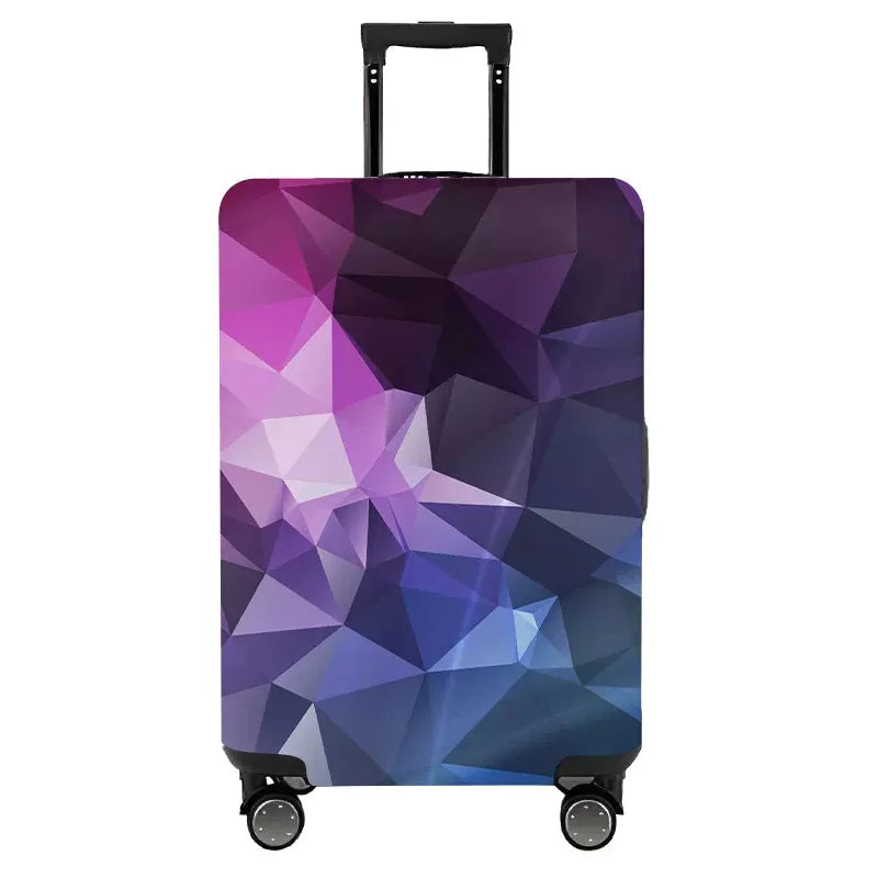 Washable Neoprene Luggage Cover Thickened Anti-scratch Suitcase Protector Fits 20/24/28/30 Inch Suitcases