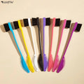Wanmei Hairdresser's Beauty Salon Hairdressing Tools Hairline Hair Combing Makeup Edge Brushtwo Side Design Brush