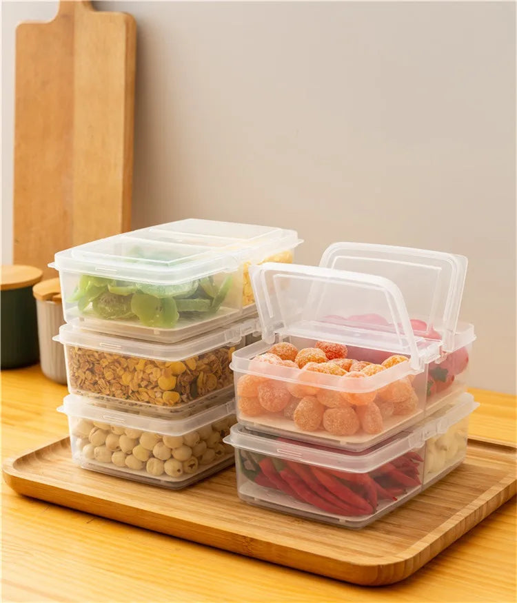 Food Storage Containers with Lids Meal Prep Reusable BPA Free Containers Plastic for Kitchen