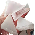 White Plastic Picture Frame Corner Protectors 75*10mm PP Edge Plate Protective & Cushioning Material