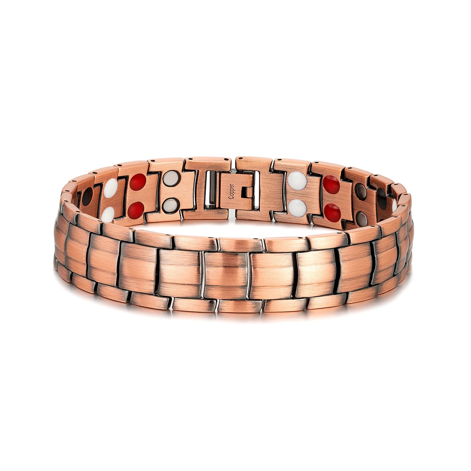 Stylish Trendy Men's Jewelry Energy Magnetic Bracelet Stainless Steel Healthy Bio Bracelet for Man