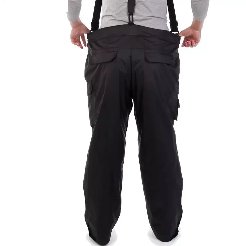 Cheap Outdoor Thick Warm Winter Cold Men Windproof Waterproof Skiing Pants Plus Size Men Ski Pants