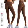 High-quality Ladies No T Line High Waist Yoga Leggings With Back Waist Pockets Butt Lift Sports Fitness Casual Pants for Women