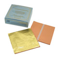 High Quality Imitation 1000pcs/Box Copper Metal Painted Gold Leaf Sheets 0.12-0.15m Thickness Water/Oil Glue Compatible