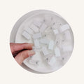 100Pcs/Lot Double Sided Self Adhesive Clips Transparent Sticky Hanging Spring Clips for Office Poster Photo Decorations
