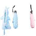 Quality-Assured 5-Fold Mini Umbrella with Cute Rabbit Bag Windproof Polyester Material Manual Control for Business Gifts