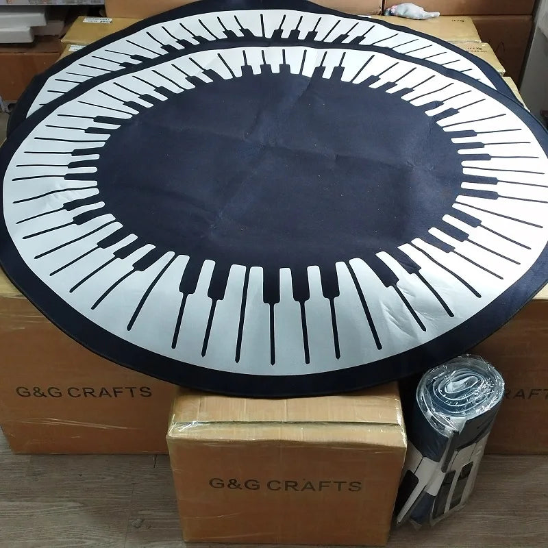Hot Designed Piano Mat Anti slip Back Piano Noise Reduction Mat