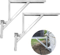 Heavy Duty Aluminum Offset Wall Mount Bracket for Mini-Split Heat Pump/AC