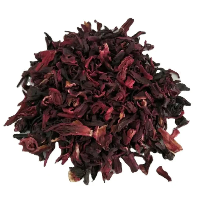 Natural New Chopped Hisbicus Shredded Dried Crushed Broken Hisbicus Petals Cuts