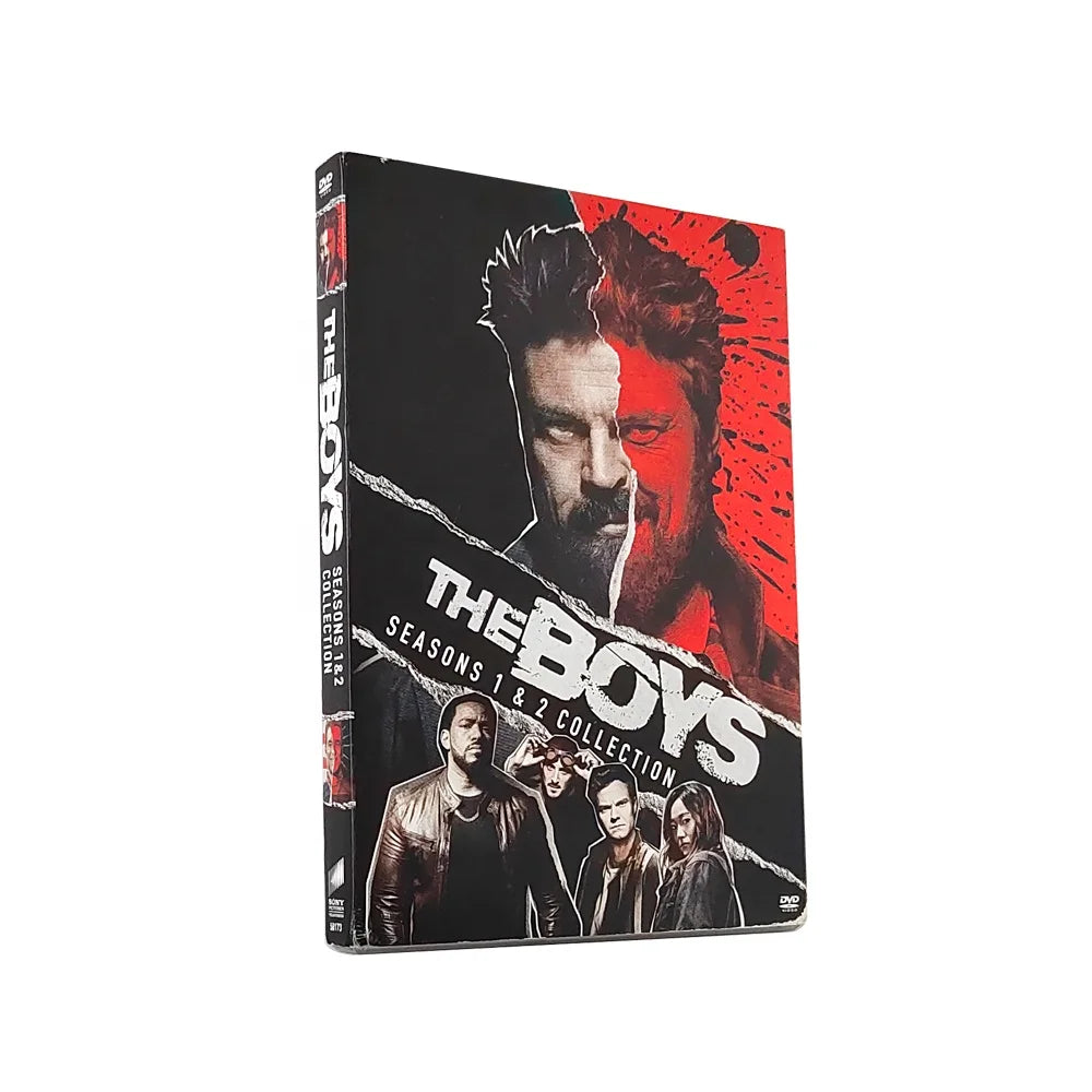 The Boys - Seasons 1 &  2 Collection  6DISC Buy NEW China Free Shipping Factory DVD BOXED SETS MOVIE Film Disk Duplication Print
