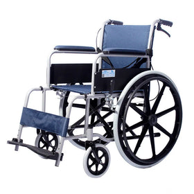 CE ISO13485 Approved Aluminium with Liquid Coated Lightweight Folding Manual Wheelchair for Homecare Hospital