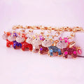 Wholesale Diamond Unicorn Pendant Keychain Bag Pendant Car Keychain