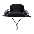 Wholesale Fashionable Waterproof Fishing Cap Outdoor Bucket Hat with Solar Fan