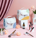 Cheap Wholesale Professional Waterproof PVC Zipper Customizable Durable Fashion Cosmetic Bag Makeup Organizer Travel