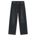 2025 Factory Direct Sale Men Plain Jeans Premium Jeans Men Baggy Black Plain Jeans Wholesale
