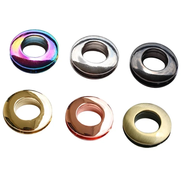 Good Plating Bags Hardware Oval Eyelets Wholesale Various Size Alloy Garment Accessory Metal Grommets