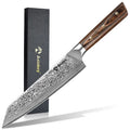 Asiakey 8 Inch Japanese VG-10 Damask Stainless Steel Damascus Chef Knife With 67 Layers Blade