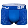 GZADN-OR207 Men's Solid Color Underwear Sexy and Breathable Boxers Briefs Customized Embroidery Logo Waistband Boxer Underwear