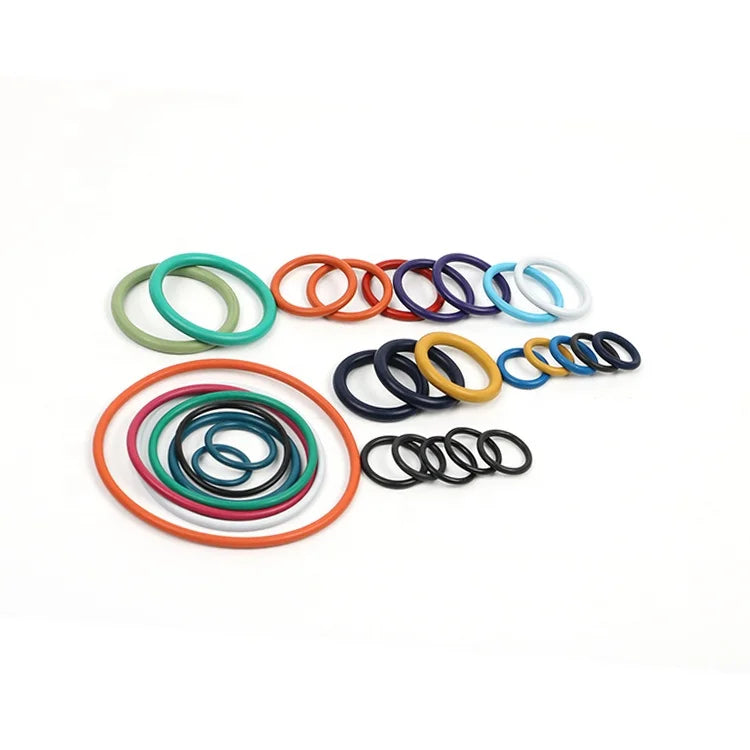 SXAN Mechanical Seal Small Rubber O Ring-Various Colorful Options 30-90 Shore Hardness Oil Heat Resistant -40C-260C